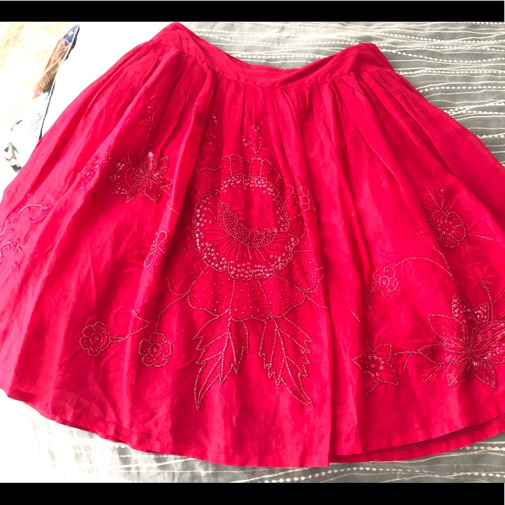 Beautiful French Connection beaded skirt
